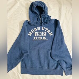 Moab blues hoodie size small